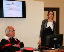 Martedì 22 luglio, nell'aula della Segreteria dell'Universit di Ferrara, la sammarinese CRISTINA GUIDI ha discusso la prima tesi in Italia e nel Mondo sulla nuova metodica MonnaLisa Touch.