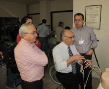 12-13.03.2011 Alcuni momenti del laboratorio del corso intensivo teorico-pratico a piccoli gruppi sull'utilizzo della Office Hysteroscopy
