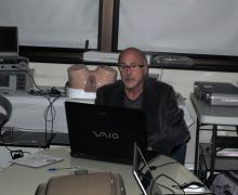 25-26.11.2011 Alcuni momenti del laboratorio del corso intensivo teorico-pratico a piccoli gruppi sull'utilizzo della Office Hysteroscopy