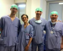 29.05.2015 Momenti del Corso intensivo teorico-pratico a piccoli gruppi sulla tecnica della Isterectomia totalmente laparoscopica (TLH)  