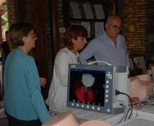 2017.05.12-13 Moments lab intensive course in small groups using the Office Hysteroscopy held at the cozy and charming medieval tower Cagliostro of the Three Kings in Poggio Berni