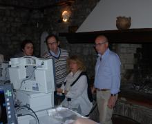 2017.05.12-13 Moments lab intensive course in small groups using the Office Hysteroscopy held at the cozy and charming medieval tower Cagliostro of the Three Kings in Poggio Berni