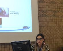 Report by Dr. Stella Capriglione on the use of vaginal photorejuvenation as a solution to atrophy, XVI Regional Congress AOGOI, Chamber of Commerce, Modena 23 November 2018