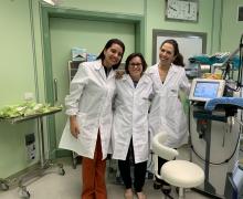 From 09 to 13 September 2019, Dr. Valeria Grisolia, Mayara Facundo and Raquel Autran performed a training internship on the MonaLisa Touch technique at our hospital. Dr. Valéria Grisolia de Freitas works at the Federal University of São Paulo and Fleury Medicina and Saúde Faculty of Medicine, Dr. Mayara Facundo at the Federal University of São Paulo and Dr. Raquel Autran at the Federal University of Ceará