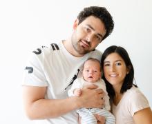 On 02.09.2020 at 09:55 am Edoardo Guerra, the son of Chiara Garavelli and Elia Guerra, is born. Edward at birth weighs 3580 grams