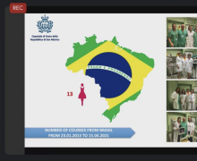 
clearvolume_up
624 / 5000
Risultati della traduzione
In the afternoon of 20.04.2021, at the invitation of Professor Dra. Neila Maria de Góis Speck, Coordenadora do Núcleo de Prevenção em Doenças Ginecológicas Departamento de Ginecologia - Escola Paulista de Medicina Unifesp (Sau Paolo Brazil) Dr. Maurizio Filippini attended a meeting via Google Meet, in which 93 Brazilian doctors were connected, holding a report on Microfractionated Laser, Experience, Indications and Results
A heartfelt thanks to Neila and all the Brazilian friends for the wonderful experience. It is an honor to share the daily work of our hospital with all of them. 