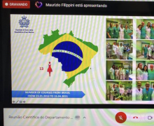 Nel pomeriggio del giorno 20.04.2021, su invito della Professoressa Dra. Neila Maria de Góis Speck, Coordenadora do Núcleo de Prevenção em Doenças Ginecológicas Departamento de Ginecologia - Escola Paulista de Medicina Unifesp (Sau Paolo Brasile) il Dott. Maurizio Filippini ha partecipato ad un incontro via Google Meet, nel quale erano collegati 93 medici brasiliani, tenendo una relazione su Laser microfrazionato, esperienza, indicazioni e risultati.
Un grazie di cuore a Neila ed a tutti gli amici brasiliani per la bellissima esperienza. Un onore condividere con tutti loro  il lavoro quotidiano del nostro Ospedale.