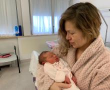 Emma Monaldi, last baby of 2021, born at 13:14 of 31.12.2021, gr. 3750. Best wishes to mum Diana and dad Fabrizio.