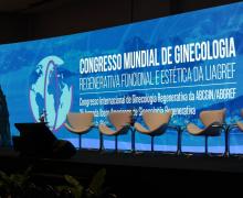 14.05.2022 Alcuni momenti della relazione da parte del Dott. Maurizio Filippini al Congreso Mundial de Ginecología Regenerativa, Funcional y Estética – LIAGREF, tenutosi a Rio de Janeiro (Brasile) presso il Centro Congressi Windsor Barra