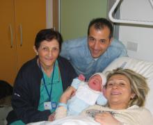 27.12.2013 Nasce Federico Grassi, il figlio di Vittoria e Filippo
