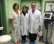 Alcuni partecipanti dei corsi intensivi teorico-pratici, singoli od a piccolissimi gruppi, sulla tecnica laser MonnaLisa Touch 