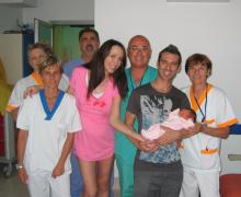 19/07/2014 Martina Melandri born, daughter of Marco and Manuela Raffaetà