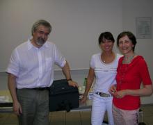 15-16.06.2007 Corso intensivo teorico-pratico sulla riabilitazione del pavimento pelvico con il Dott. Gian Franco Lamberti e la Dott.ssa  Donatella Giraudo