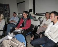 12-13.03.2011 Alcuni momenti del laboratorio del corso intensivo teorico-pratico a piccoli gruppi sull'utilizzo della Office Hysteroscopy