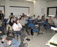12-13.03.2011 Alcuni momenti del laboratorio del corso intensivo teorico-pratico a piccoli gruppi sull'utilizzo della Office Hysteroscopy