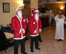 17.12.2007 Il gruppo comico dei BARNOS rallegra i corsi di Ecografia Ostetrico-Ginecologica della Repubblica di San Marino