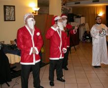 17.12.2007 Il gruppo comico dei BARNOS rallegra i corsi di Ecografia Ostetrico-Ginecologica della Repubblica di San Marino