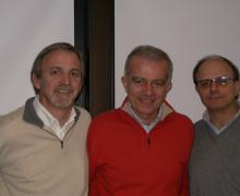17.12.2007 Il gruppo comico dei BARNOS rallegra i corsi di Ecografia Ostetrico-Ginecologica della Repubblica di San Marino