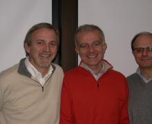 17.12.2007 Il gruppo comico dei BARNOS rallegra i corsi di Ecografia Ostetrico-Ginecologica della Repubblica di San Marino