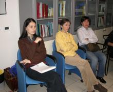 17.12.2007 Il gruppo comico dei BARNOS rallegra i corsi di Ecografia Ostetrico-Ginecologica della Repubblica di San Marino