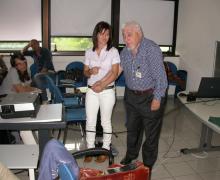 16.05.2009 Alcuni momenti del corso teorico-pratico sulla gestione della distocia di spalla tenuto dal Dott. Antonio Ragusa