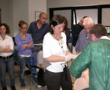 16.05.2009 Alcuni momenti del corso teorico-pratico sulla gestione della distocia di spalla tenuto dal Dott. Antonio Ragusa