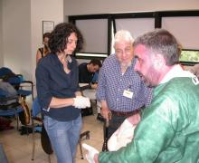 16.05.2009 Alcuni momenti del corso teorico-pratico sulla gestione della distocia di spalla tenuto dal Dott. Antonio Ragusa