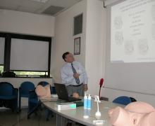 17.05.2009 Some moments of the theoretical and practical course on use of the vacuum extractor from Prof. Aldo Vacca emergency in the delivery room