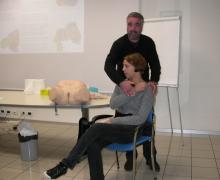 17.10.2010 Some moments of the theoretical and practical course on the management of shoulder dystocia held by Dott. Antonio Ragusa