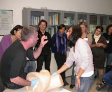 17.10.2010 Some moments of the theoretical and practical course on the management of shoulder dystocia held by Dott. Antonio Ragusa