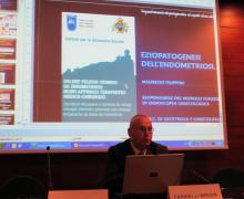 16.10.2010 Some moments 's important day of discussion and debate among urologists, surgeons, internists and gynecologists on therapeutic strategies in chronic pelvic pain from endometriosis, held in San Marino at the Hall of the Castle of Domagnano