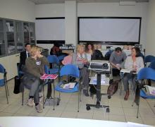25-26.11.2011 Some moments of the laboratory of intensive theoretical and practical in small groups on use of Office Hysteroscopy
