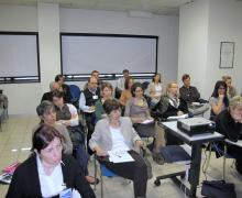 25-26.03.2012 Alcuni momenti del corso teorico-pratico a piccoli gruppi sullo screening delle cardiopatie congenite