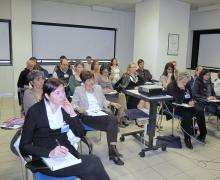 25-26.03.2012 Alcuni momenti del corso teorico-pratico a piccoli gruppi sullo screening delle cardiopatie congenite