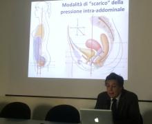 12.01.2015 Alcuni momenti della giornata di studio e di approfondimento sulla fisiopatologia del prolasso genitale tenuta dal Dott. Alfredo Ercoli, Direttore del reparto di Ostetricia e Ginecologia dell'Ospedale di Abano Terme, uno dei maggiori esperti nel campo della statica pelvica 