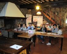 22-23.05.2015 Alcuni momenti del laboratorio del corso intensivo a piccoli gruppi sull'utilizzo della Office Hysteroscopy tenutosi presso l'accogliente ed affascinante torre medioevale Cagliostro dei Tre Re a Poggio Berni