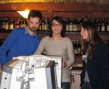 19-21.11.2015 Alcune immagini del laboratorio intensivo in vitro a piccoli gruppi sul gesto chirurgico laparoscopico