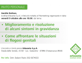 09.10.2015 FITOMEETING SUL TRATTAMENTO DI ALCUNI SINTOMI E PATOLOGIE IN OSTETRICIA E GINECOLOGIA