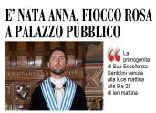 NASCE LA FIGLIA DI SUA ECCELLENZA SANTOLINI