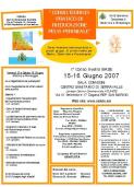 15-16.06.2007 CORSO DI RIABILITAZIONE DEL PAVIMENTO PELVICO