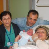 27.12.2013 Nasce Federico Grassi, il figlio di Vittoria e Filippo