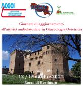 13-14.10.2014 GIORNATE DI AGGIORNAMENTO DELL'ATTIVITA' AMBULATORIALE IN GINECOLOGIA E OSTETRICIA